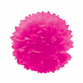 Помпон бумажный 40см/G 1412-0070 bright pink