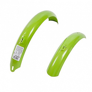 Крылья с крепежом 14" Green КЛ97850