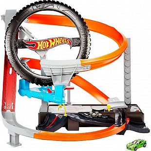 Игровой набор Hot Wheels City "Шиномонтажная Мастерская" (GJL16)