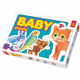 Пазл-Baby Trefl Домашние питомцы 36015