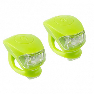 Комплект велофонарей M-Wave Cobra IV 5-220635 green
