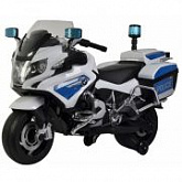Электромобиль-каталка Chi Lok bo BMW R-1200 white/blue