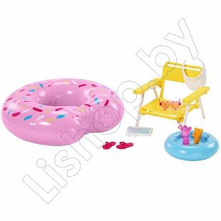 Игровой набор Barbie Комплект для бассейна (HPT51 HPT52)