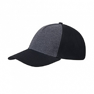 Бейсболка Contrasting Mesh CO40273 Black/Grey