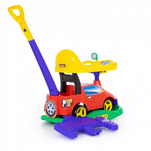 Автомобиль-каталка Полесье Пикап многофункциональный 63090 red