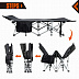 Складная кровать KingCamp Deluxe Folding bed 8007 Black