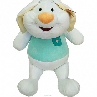 Мягкая игрушка-антистресс СмолТойс Заяц Зефир 2113/БЕЛ/57