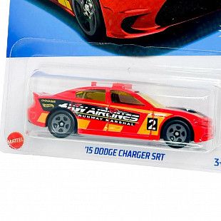 Машинка Hot Wheels Базовой коллекции '15 Dodge Charger SRT (5785 HTB56) mainline 2024