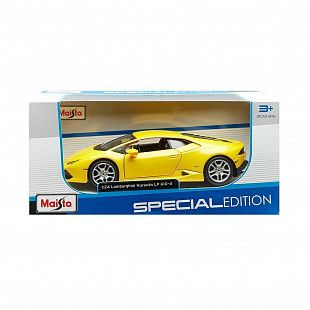 Масштабная модель автомобиля Maisto 1:24 Ламборгини Хурикан (31509) yellow