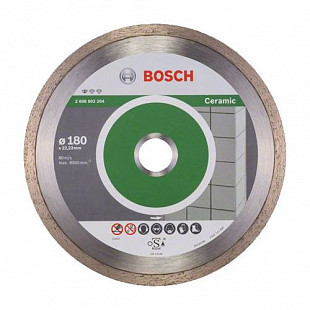 Алмазный круг 180х22 керам. Professional Bosch 2608602204