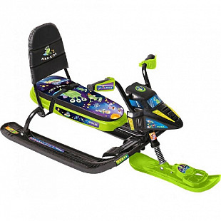 Снегокат Nika Snowpatrol Пришельцы СНД-2 П2 black/green