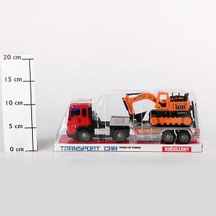 Игровой набор Shenzhen Toys трейлер с экскаватором 8268-32B