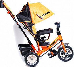 Велосипед трицикл Favorit Trike Classic FTC-108E Yellow