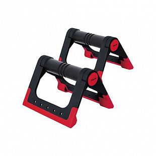 Упоры для отжиманий складные Starfit Core BA-304 black/red