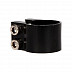 Зажим STG Х105162 33мм для рулей самокатов, с болтами, black