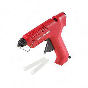 Пистолет клеевой Wortex GG 1180 + 2 клеевых стержня GG118000011