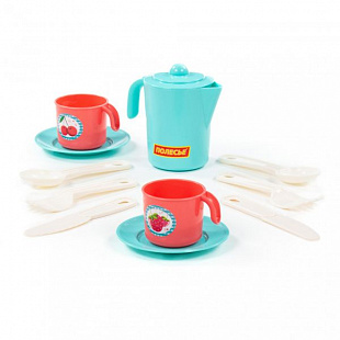 Набор детской посуды Полесье Анюта на 2 персоны (V3) (12 элементов) 80042