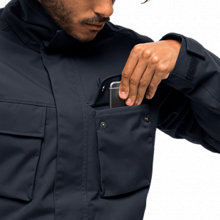 Куртка мужская Jack Wolfskin Glacier Canyon Parka night blue