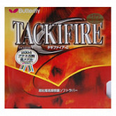 На картинке изображен Накладка для ракеток Butterfly Tackifire-C red Накладка для ракеток Butterfly Tackifire-C red