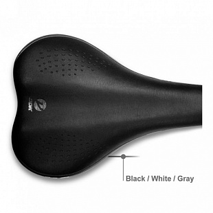 Велоседло DDK Elite SL 2582 black/white/grey