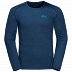 Пуловер мужский Jack Wolfskin Sky Range Longsleeve M dark indigo
