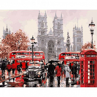 Картина по номерам Picasso Будни Лондона PC5065068