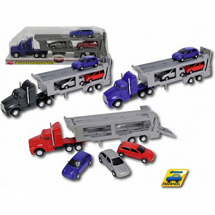 Игрушка Dickie Toys Автовоз с 4 машинками 32 см (203414759) 1 шт. (в ассортименте)