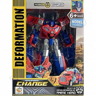 Робот-трансформер UniToys (611-28D) red/blue