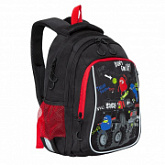 Рюкзак школьный GRIZZLY RB-052-3 /2 black