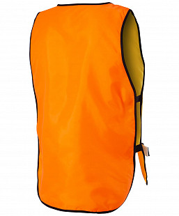 Манишка двухсторонняя детская Jogel Reversible Bib orange/lime