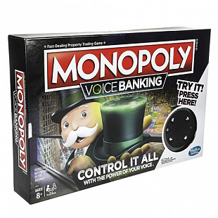 Игра настольная Hasbro Монополия Голосовое управление Е4816