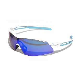 Велоочки 2K S-15002-G white gloss/green revo