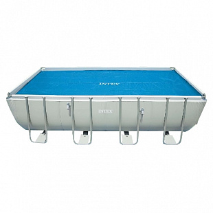 Тент-чехол с обогревающем эффектом для бассейнов Intex Solar Cover 29027 732х366 см