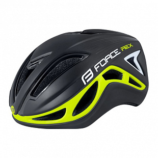 Велошлем Force Rex black/green