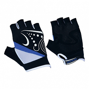 Велоперчатки Jaffson SCG 47-0118 black/white/blue