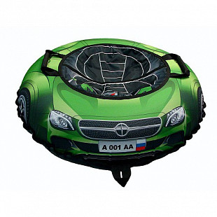 Тюбинг RT Эксклюзив Super Car Mercedes автокамера 100 см green