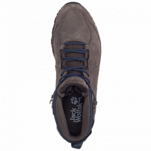 Ботинки мужские Jack Wolfskin Cascade Hike Lt Texapore Mid M dark steel / dark blue