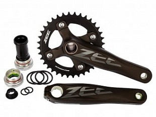 Система Shimano Zee, M640, 165мм, 36T с кареткой EFCM640AA6X