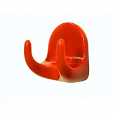 Крючок-вешалка Gardenplast самоклеющийся, двухрожковый, 5 шт orange 23003