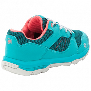 Кроссовки детские Jack Wolfskin Mtn Attack 3 Low K green / rose