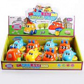 Инерционные машинки Shenzhen Toys Interesting small team мини-транспорт, набор (8 шт) 627