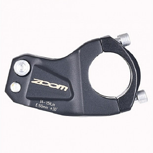 Вынос руля Zoom 28,6 х 50 х 31,8мм х 30° TDS-AL-408-8FOV/ISO-M black ZTB19127