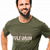 Футболка мужская Jack Wolfskin Slogan T Men woodland green