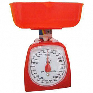 Весы кухонные механические (с чашей) красные Irit IR-7130