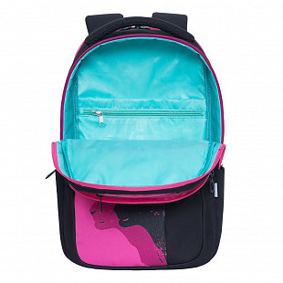 Рюкзак городской GRIZZLY RX-114-2 /1 black/pink
