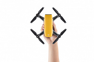 Квадрокоптер DJI Spark Combo Sunrice Yellow