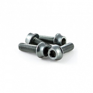 Болт флягодержателя A2Z 7075-T6 4 шт gray WB-4-7
