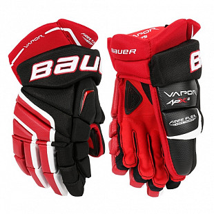 Перчатки хоккейные Bauer Vapor APX2 Sr Black/Red