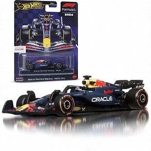 Машинка Hot Wheels Premium Formula 1 Oracle Red Bull Racing - RB20 (#1) (HRV11 JBM12)