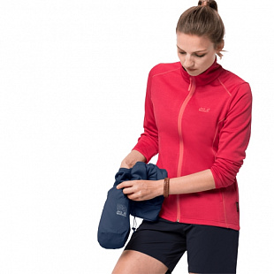 Ветрозащитный утепленный жилет женский Jack Wolfskin Opouri Peak Vest W dark indigo